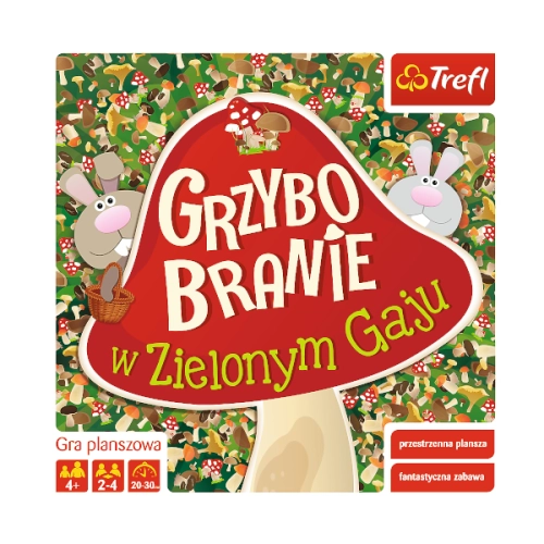 Gra Planszowa Grzybobranie w Zielonym Gaju Trefl 00988